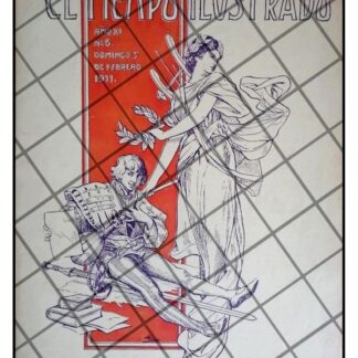 PORTADA ANTIGUA 1911 DE A. FLORES