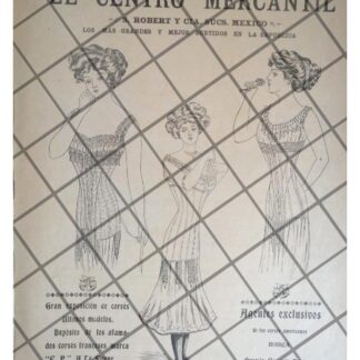 PUBLICIDAD ANTIGUA TIENDA EL CENTRO MERCANTIL 1911 49