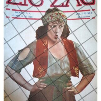 PORTADA ANTIGUA. ACTRIZ DE CINE MUDO PRICILLA DEAN 1920