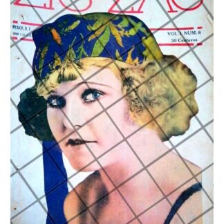 PORTADA ANTIGUA. ACTRIZ DE CINE MUDO JUANITA HANSEN 1920
