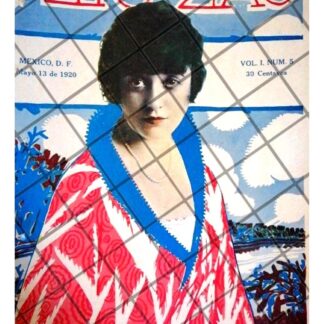 PORTADA ANTIGUA. ACTRIZ DE CINE MUDO MABEL NORMAND 1920