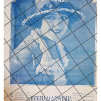 FOTO GRABADO ANTIGUO. ACTRIZ. HELEN FERGUSON 1920 CINE MUDO