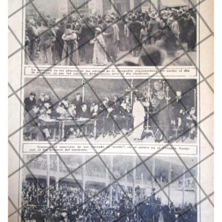 AFICHE ANTIGUO LOTERIA DE 300,000 DEL FRONTON 1920