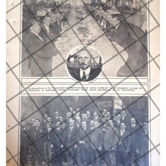 AFICHE ANTIGUO ORDEN MEXICANA DE ABOGADOS 1920 Y OTROS