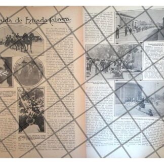 AFICHE ANTIGUO GOLPE DE ESTADO. MANUEL ESTRADA CABRERA 1920