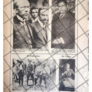 AFICHE RETRO. PROFESOR EZEQUIEL A. CHAVEZ Y OTROS 1920