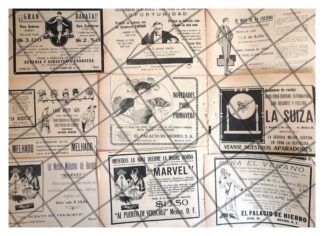 10 AFICHES ANTIGUOS TIENDAS DE MEXICO EPOCA PORFIRIANA