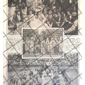 AFICHE ANTIGUO CORRIDA PLAZA EL TOREO FAC. DE MEDICINA 1920