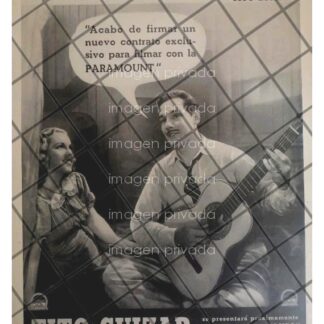 CARTEL ANTIGUO PELICULA. ST. LUIS BLUES 1939 , TITO GUIZAR