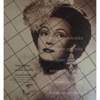 AFICHE RETRO 1944 PELICULA LAS ABANDONADAS DOLORES DEL RIO
