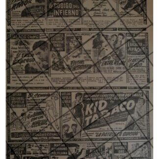 CARTELERA DE CINE RETRO JULIO 1955