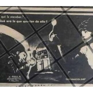 PUBLICIDAD RETRO PELICULA ESPERA LA OSCURIDAD 1969