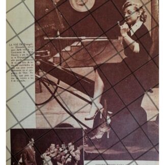 AFICHE RETRO TELEVISORA XHTV CANAL 4 INICIOS 1953