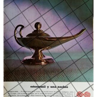 AFICHE RETRO EMISORA DE RADIO NUCLEO RADIO MIL 1967