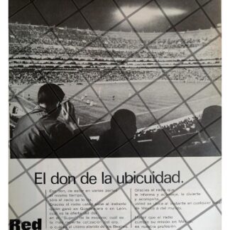 AFICHE RETRO RADIO PROGRAMAS DE MEXICO 1968