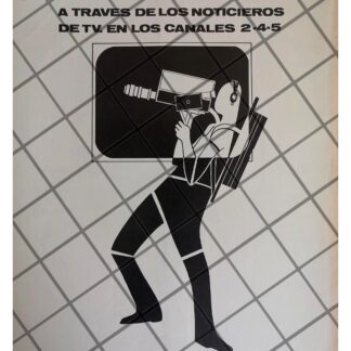 AFICHE RETRO TELEVISORA. TELESISTEMA MEXICANO 1969 36