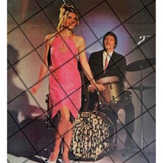 AFICHE RETRO RADIO DIFUSORA XEDF. ORO 1969