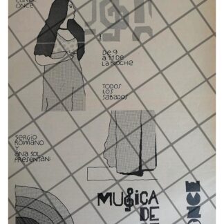 PUBLICIDAD RETRO TELEVISORA TV ONCE. 1979 SERGIO ROMANO 3