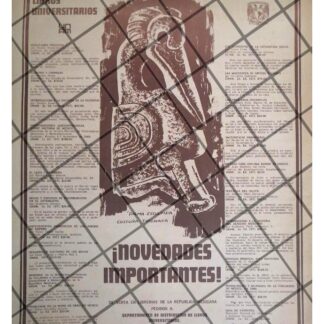 PUBLICIDAD ANTIGUA LIBRERIA UNIVERSITARIA UNAM 1971