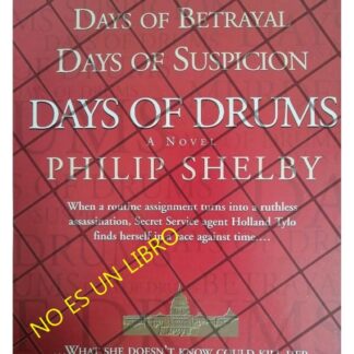 CARTEL RETRO. LANZAN LA NOVELA. DAYS OF DRUMS 1996