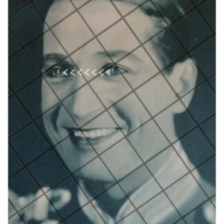 AFICHE ANTIGUO, EL ACTOR MAURICE CHEVALIER 1930