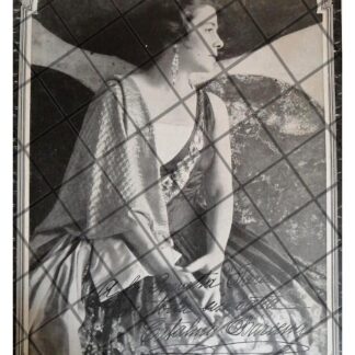 AFICHE ANTIGUO INICIOS DE LA ACTRIZ CATALINA BARCENA 1920s