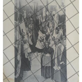 AFICHE RETRO SACERDOTES 400 AÑOS VIRGEN DE GUADALUPE