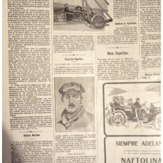 AFICHE RETRO INVENTO DE LOUIS BLERIOT 1912