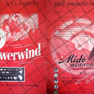 PUBLICIDAD RETRO RELOJ MIDO MULTIFORT SUPERAUTOMATIC