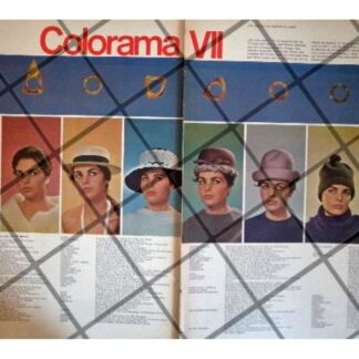 CARTEL PUBLICITARIO RETRO 1962 RELOJES NIVADA COLORAMA 7