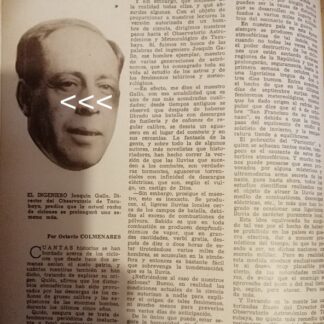 AFICHE RETRO JOAQUIN GALLO Y LOS CICLONES 1944