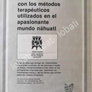 CARTEL ANTIGUO ORIGINAL DE IMSS PRESENTA LIBRO. TESTIMONIOS SOBRE LA MEDICINA 1980 /60
