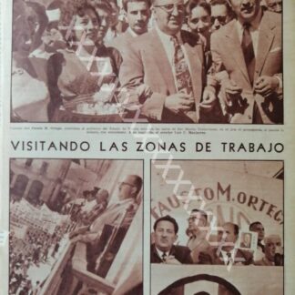 CARTEL ANTIGUO ORIGINAL DE . FAUSTO M. ORTEGA EN CAMPAÑA /PLT