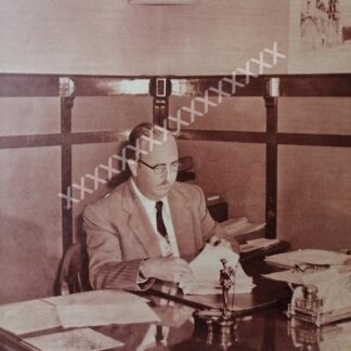 CARTEL ANTIGUO ORIGINAL DE FAUSTO M. ORTEGA 1956 PLT