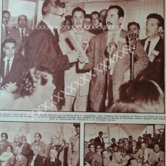 CARTEL ANTIGUO ORIGINAL DE ALFREDO MADRIGAL LLORENTE PREMIADO 55