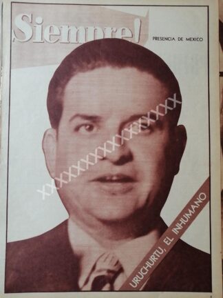 CARTEL ANTIGUO ORIGINAL DE , ERNESTO P. URUCHURTU 1956