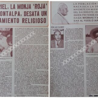 CARTEL ANTIGUO. ALMA CARMEN MURIEL DE LA TORRE 1973