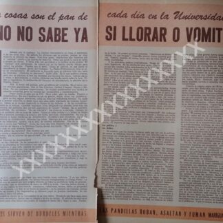 CARTEL ANTIGUO. BEATRIZ REYES NEVARES Vs UNAM 1973