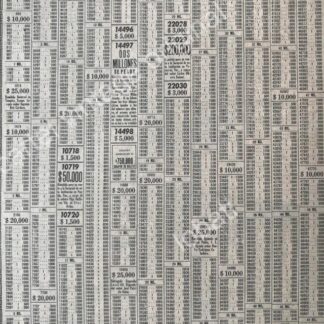 CARTEL ANTIGUO ORIGINAL DE CARTELERA DE PREMIOS LOTERIA NACIONAL JUNIO 1967 /121