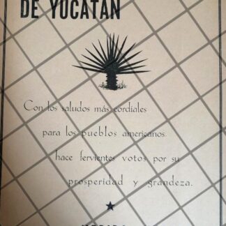 PUBLICIDAD ANTIGUA HENEQUEROS DE YUCATAN 1945