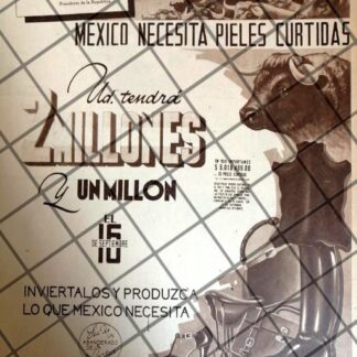 PUBLICIDAD ANTIGUA PATRIOTICA LOTERIA NACIONAL 1940