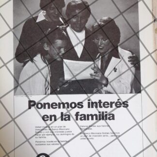 PUBLICIDAD RETRO BANCO BANCO SOMEX 1980 /174