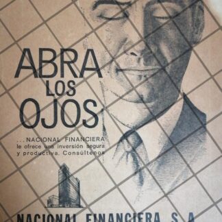 PUBLICIDAD RETRO BANCO NACIONAL FINANCIERA 1970