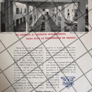 PUBLICIDAD RETRO INAUGURAN MERCADO DE CD. JUAREZ 1946