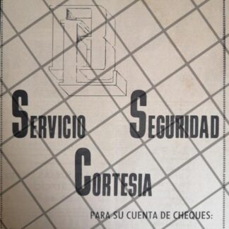 PUBLICIDAD RETRO BANCO LONGORIA 1969 /168