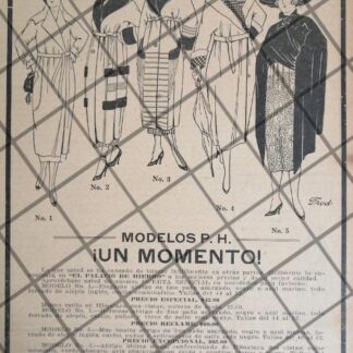PUBLICIDAD ANTIGUA TIENDA EL PALACIO DE HIERRO 1920 /135