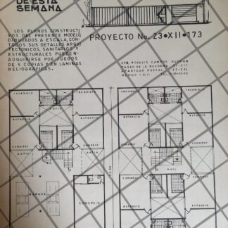 PUBLICIDAD RETRO ARQUITECTO ROGELIO CAMPOS GUZMAN 1969 3