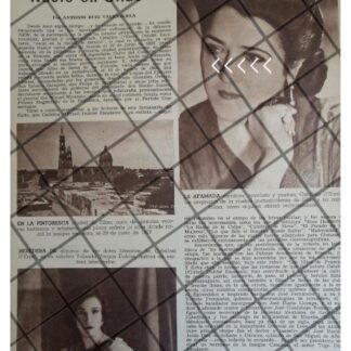 AFICHE RETRO LA ESCRITORA CATALINA D´ERZELL 1969