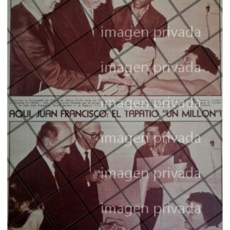 AFICHE RETRO EL TAPATIO NUMERO 1 MILLON 1964