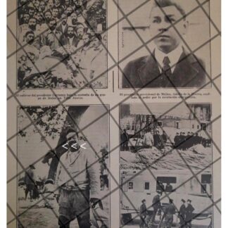 AFICHE RETRO PANCHO VILLA /MUERTE DE VENUSTIANO CARRANZA